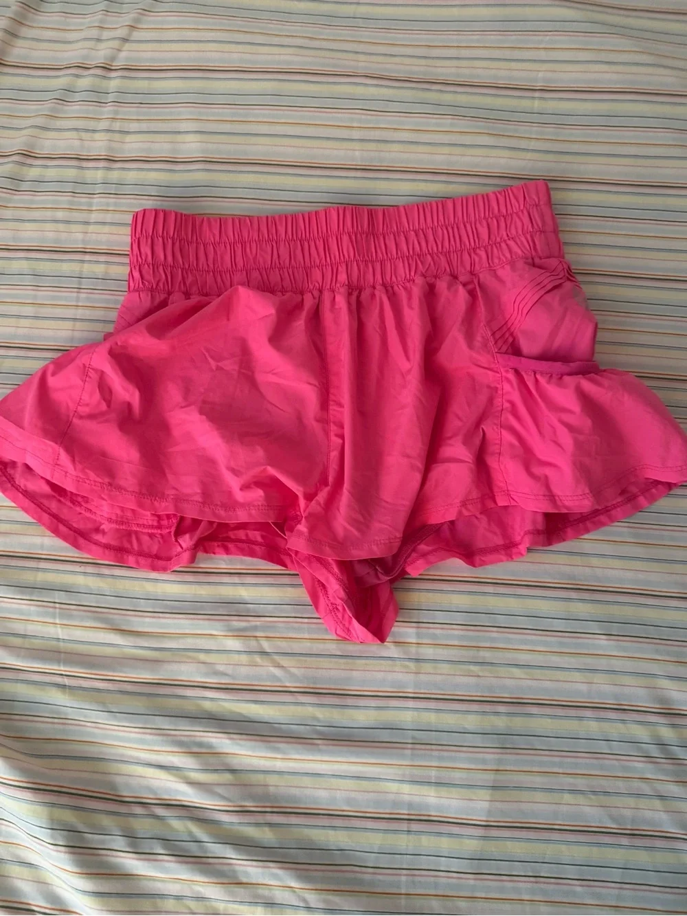 Free People get your flirt on shorts in hot pink